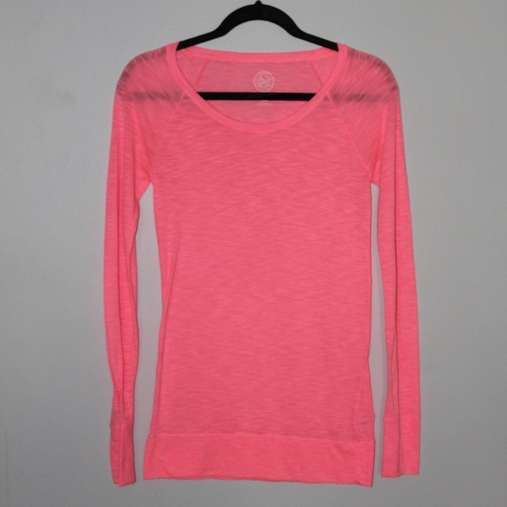 Pink Long Sleeved Tee